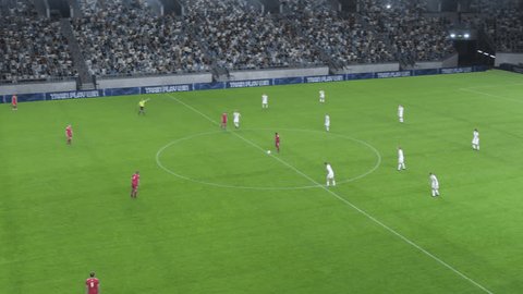 bb体育（官网） APP下载直播的足球比赛进攻画面